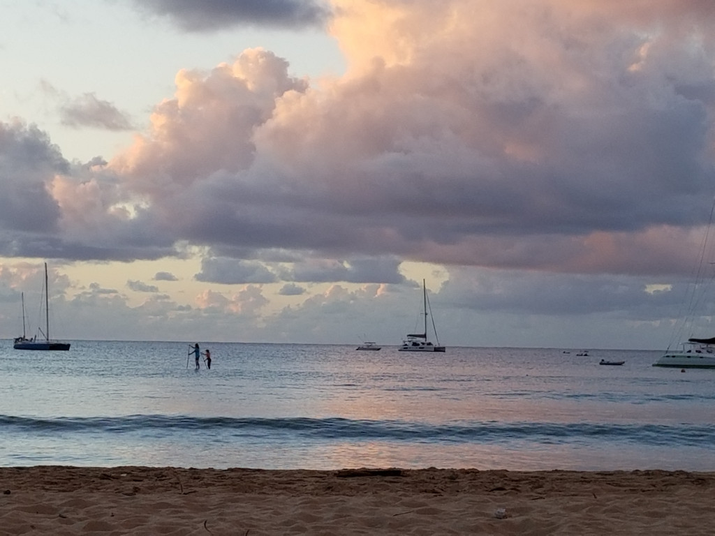 Travel Tip:  Hanalei Bay is gorgeous rain or shine.
